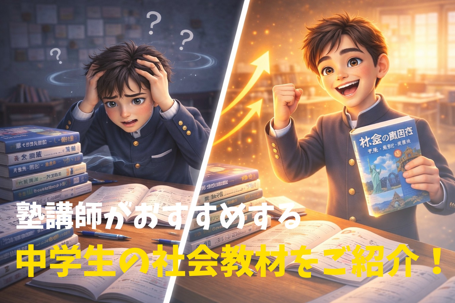 中学生の社会問題集【塾講師おすすめのこれだけやればOKの1冊！】